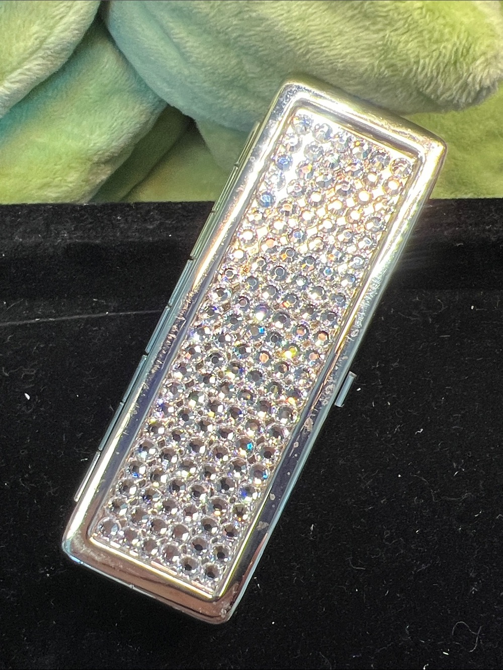 Swarovski Showoff Mirrored Lipstick Case